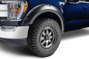Ford F-150 Fender Flares - Husky Liners - Pocket Style - Matte-Black - `21-`25